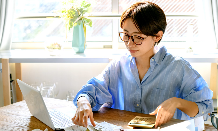 家計の収支を見える化