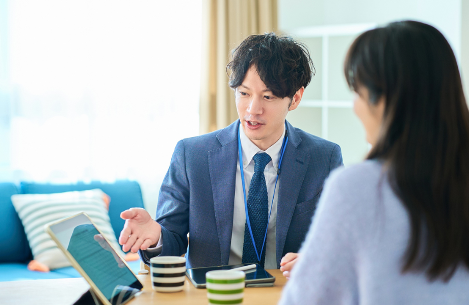 FPとの相談の様子